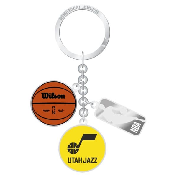 Utah Jazz NBA Charm Schlüsselanhänger