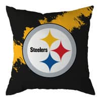 Pittsburgh Steelers Brush NFL Cushion