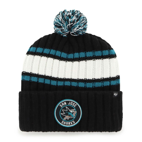 San Jose Sharks '47 Plateau NHL Wintermütze Schwarz