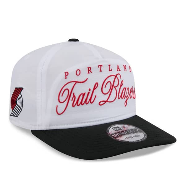 Portland Trail Blazers 2025 NBA Draft 19Twenty Adjustable Cap OTC White