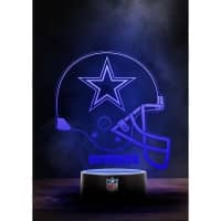 Dallas Cowboys NFL Helmet LED Sign