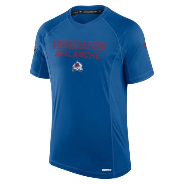 Colorado Avalanche 2024/25 Authentic Pro Rink Tech NHL T-Shirt Blue