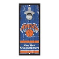 New York Knicks NBA Bottle Opener Sign