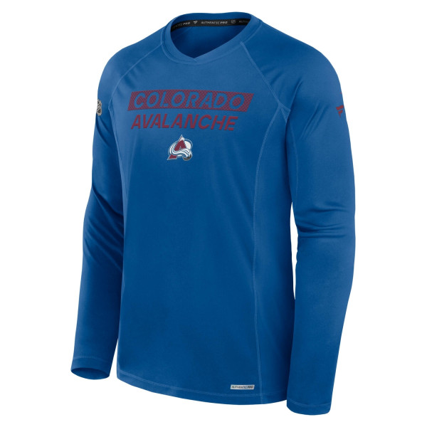 Colorado Avalanche 2024/25 Authentic Pro Rink Tech NHL Long Sleeve Blue