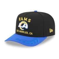 Los Angeles Rams 2025 NFL Draft New Era 9FIFTY A-Frame Snapback Cap Black