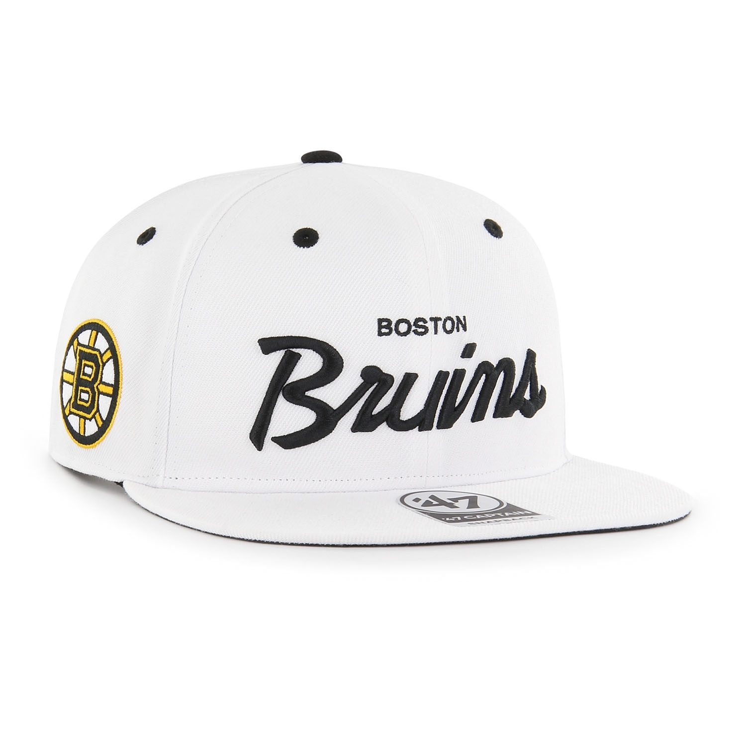 Los Angeles Kings Crosstown Captain White/Black Snapback - 47 Brand