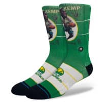 Shawn Kemp Seattle SuperSonics Big Head Stance Crew Socken