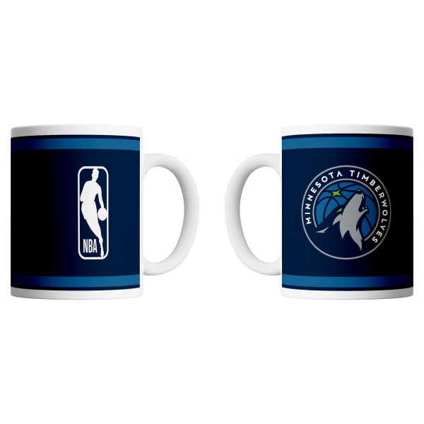 Minnesota Timberwolves Logo & Shield NBA Mug (330 ml)
