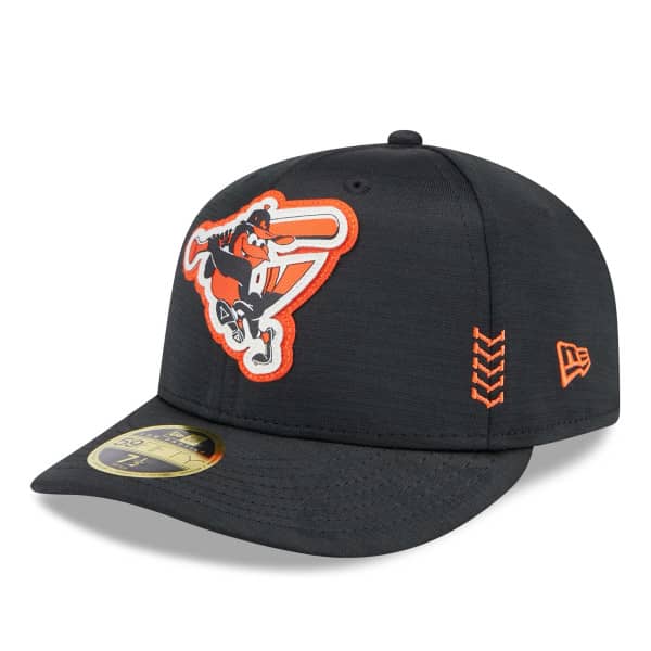 Baltimore Orioles 2024 MLB Clubhouse New Era Low Profile 59FIFTY Fitted Cap Black