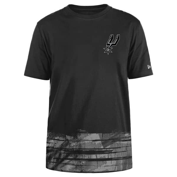 San Antonio Spurs 2024 NBA Tip-Off New Era T-Shirt Black