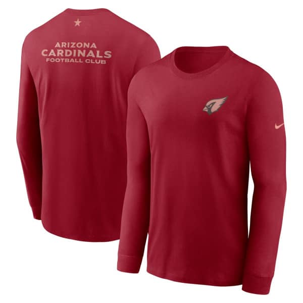 Arizona Cardinals 2025 Rivalries Essential NFL Long Sleeve T-Shirt Red
