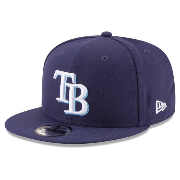 Tampa Bay Rays Basic Logo New Era 9FIFTY MLB Snapback Cap