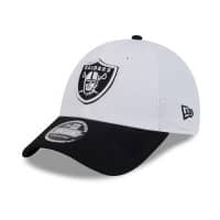 Las Vegas Raiders 2024 NFL Training Camp New Era Stretch-Snap 9FORTY Cap White