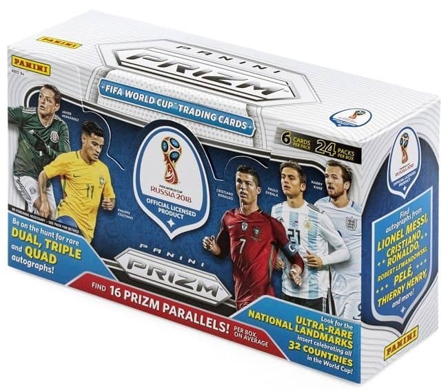 2022 Panini Prizm World Cup Soccer Hobby 12 Box Case