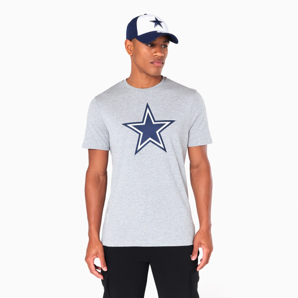 Dallas Cowboys Team Logo New Era NFL T-Shirt Grau