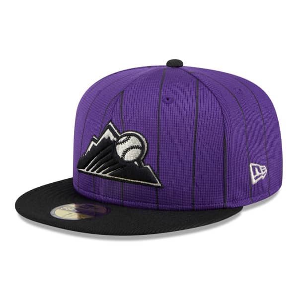 Colorado Rockies 2024 MLB Batting Practice New Era 59FIFTY Fitted Cap