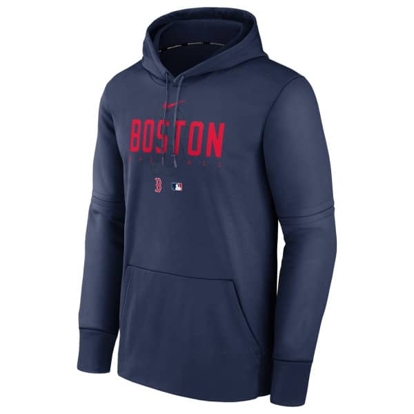 Boston Red Sox 2023 MLB Authentic Pregame Nike Therma Hoodie