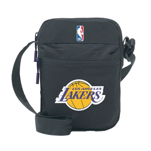 Los Angeles Lakers NBA Side Bag Black