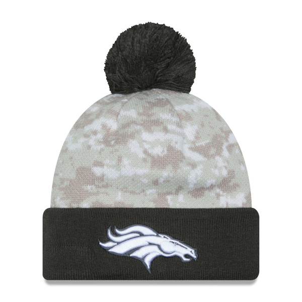 Denver Broncos 2024 NFL Salute to Service New Era Sport Pom Knit