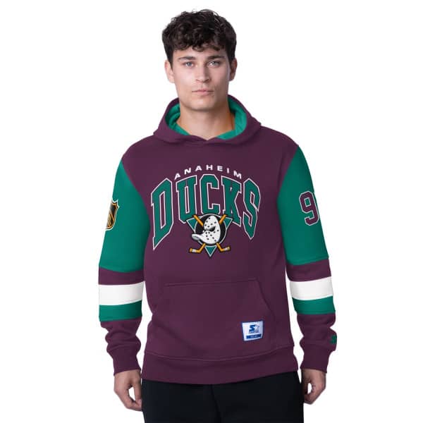 Anaheim Ducks Starter End Zone NHL Hoodie