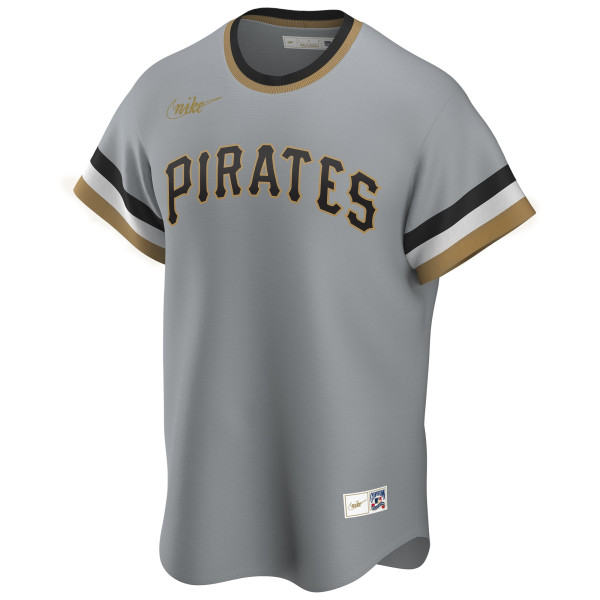 Pittsburgh Pirates Cooperstown Collection Nike MLB Trikot Grau