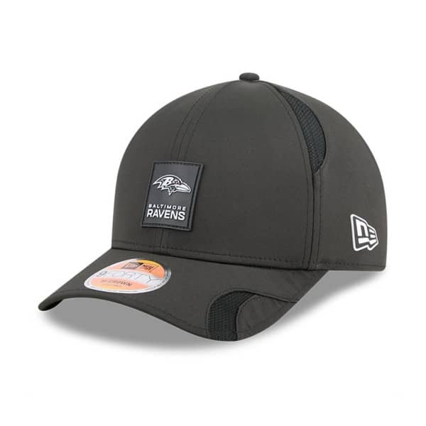 Baltimore Ravens 2025 NFL On-Field Sideline 9FORTY M-Crown Cap Black