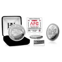 Kansas City Chiefs 2023 AFC Champions Super Bowl LVIII Silver Coin