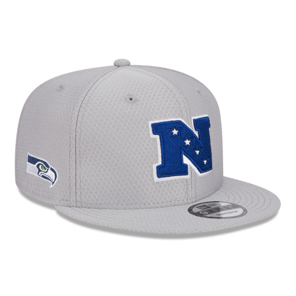 Seattle Seahawks NFC 2024 Pro Bowl New Era 9FIFTY Snapback NFL Cap Grau