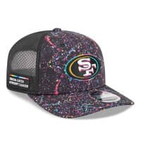 San Francisco 49ers 2025 NFL Crucial Catch 9SEVENTY Stretch-Snap Trucker Cap