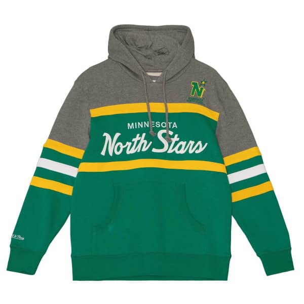 Minnesota North Stars Head Coach Mitchell & Ness NHL Hoodie