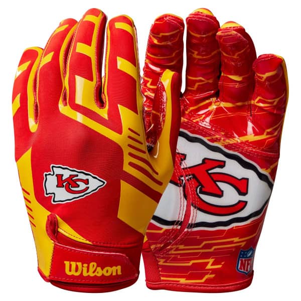 Kansas City Chiefs Wilson Stretch-Fit NFL Receivers Handschuhe