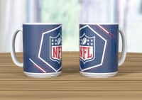 NFL Shield Hexagon Jumbo NFL Becher (440 ml)