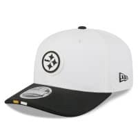Pittsburgh Steelers 2025 NFL Training Camp New Era  9SEVENTY Stretch-Snap Cap OTC White