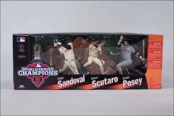 San Francisco Giants 2012 World Series Champions 3-Pack: Posey, Sandoval, Scutaro