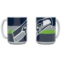 Seattle Seahawks Triple Logo Jumbo Becher (450 ml)