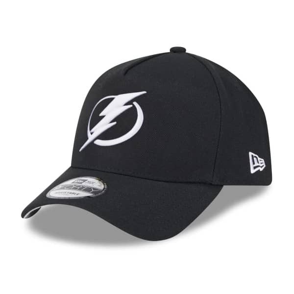 Tampa Bay Lightning New Era 9FORTY A-Frame Trucker NHL Cap Schwarz