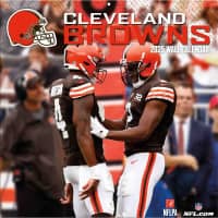 Cleveland Browns 2025 Team NFL Wall Calendar