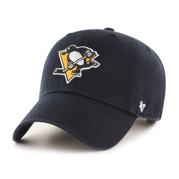 Pittsburgh Penguins '47 Clean Up Adjustable NHL Cap Schwarz