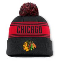 Chicago Blackhawks Enforcer NHL Knit Hat Black