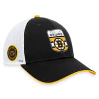 Boston Bruins 2023 NHL Draft Fanatics Authentic Pro On Stage Trucker Cap