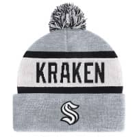 Seattle Kraken Starter Black Ice Knit Hat Cap