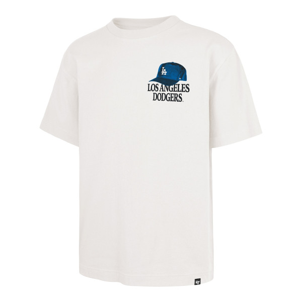 Los Angeles Dodgers In The Paper '47 Foundation MLB T-Shirt Sandstone