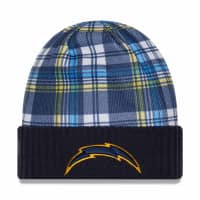 Los Angeles Chargers 2024 NFL Sideline Statement New Era Knit Hat Navy