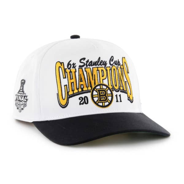 Boston Bruins 2011 Stanley Cup Champions '47 Hitch Adjustable NHL Cap