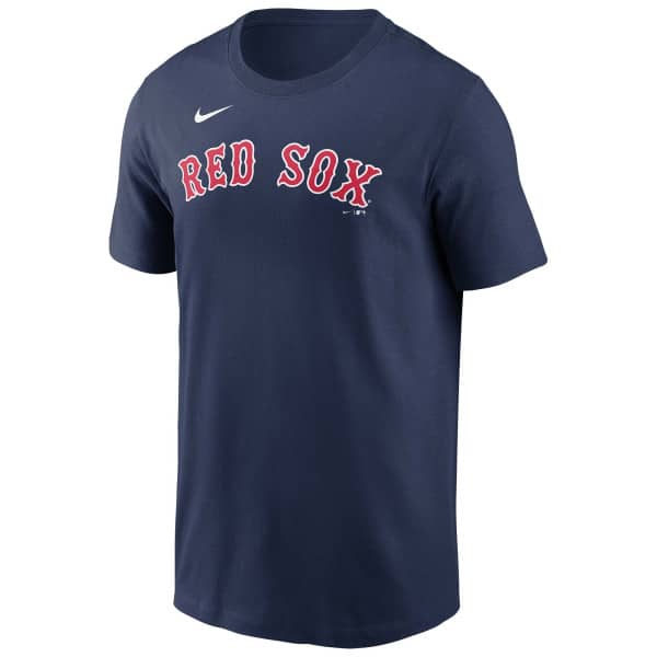 Boston Red Sox Fuse Wordmark Nike MLB T-Shirt Navy