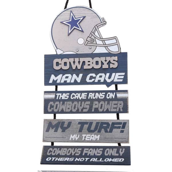 Dallas Cowboys FOCO NFL Man Cave Schild