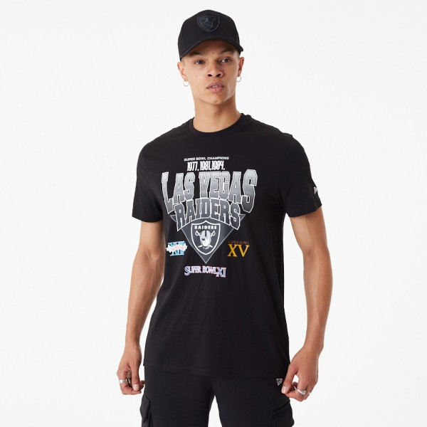 Las Vegas Raiders Super Bowl Champions New Era NFL T-Shirt