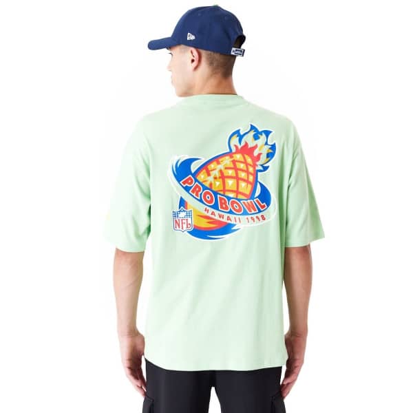 1998 Pro Bowl Hawaii New Era Oversized NFL T-Shirt Green