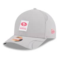 San Francisco 49ers 2025 NFL On-Field Sideline 9FORTY M-Crown Snapback Cap CW Grau