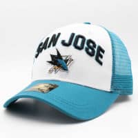 San Jose Sharks Starter Penalty NHL Trucker Cap Teal